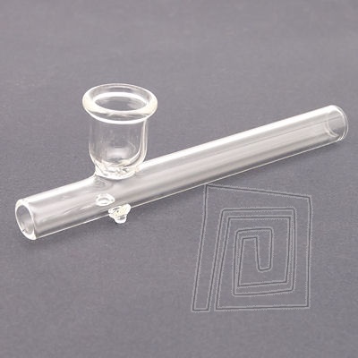 Stredne vek sklenen lukovka z laboratrneho skla. Typ lukovka sklo K2 16x120.