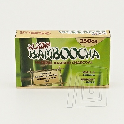 Kvalitn bambusov uhlky do vodnej fajky BamBoocha 250 g.