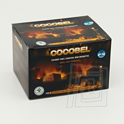 100% prrodn kokosov uhlie do vodnej fajky Cocobel.