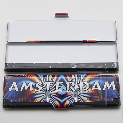 Cool krabika na cigaretov papieriky. King size. Motv Amsterdam.