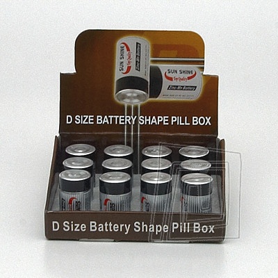 Skrvaka v tvare vekej batrie. Dream Box Battery shape C size.