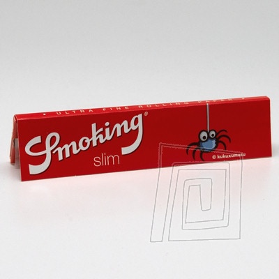 tlov cigaretov papieriky Smoking Kukuxumusu Slim. King size. Tmatick vzory. 33 papierikov.