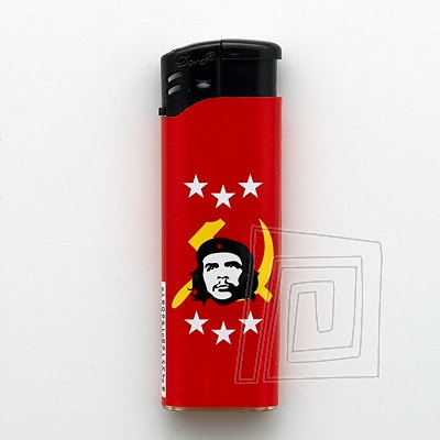 erveno biely plynov zapaova s obbenm symbolom - Che Guevara. Typ 03 Stars.