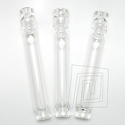 ra, jednoduch lukovka pyrex z brokremiitanovho skla s ahkou drbou. Typ Rra crystal.