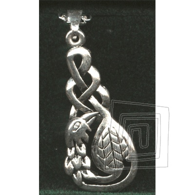 Amulet Kelt - Cliodnine vtky, pokovovan starostriebrom. Pre zdravie a vitalitu.