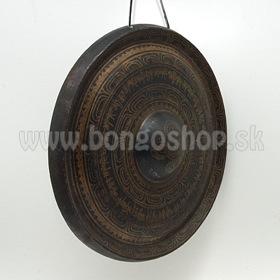 Prekrsny kovov gong mandala. Cena za 1 gram.