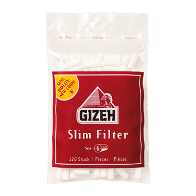 Cigaretov filtre Gizeh Slim 120ks