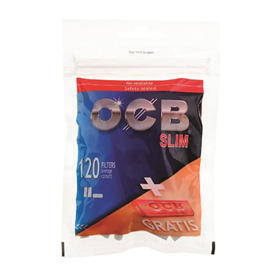 Cigaretov filtre OCB Slim 120ks + OCB Orange papieriky