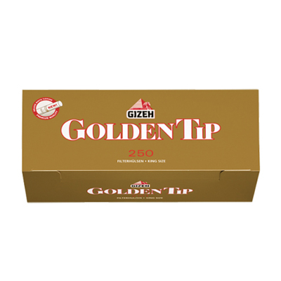 Cigaretov dutinky Gizeh Golden Tip Premium 250ks
