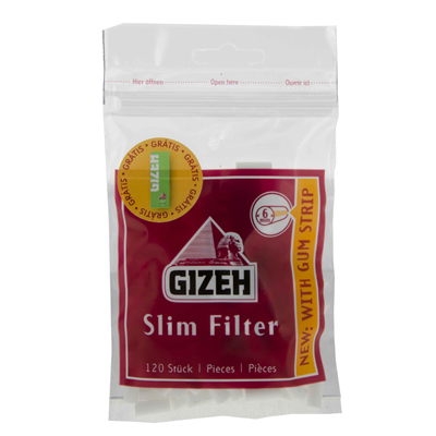 Cigaretov filtre Gizeh Slim 120ks + papieriky Gizeh Fine Green