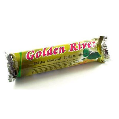 Uhlky do vodnej fajky Golden River citrn