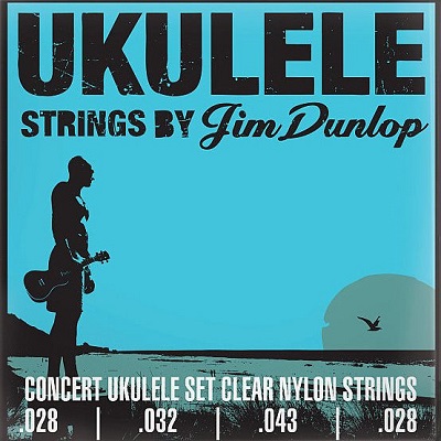 Struny Dunlop Ukulele Clear Nylon Strings
