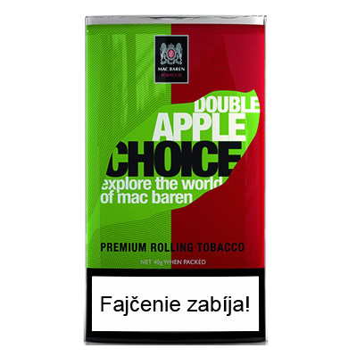 Tabak cigaretov Mac Baren Double Apple Choice 40g