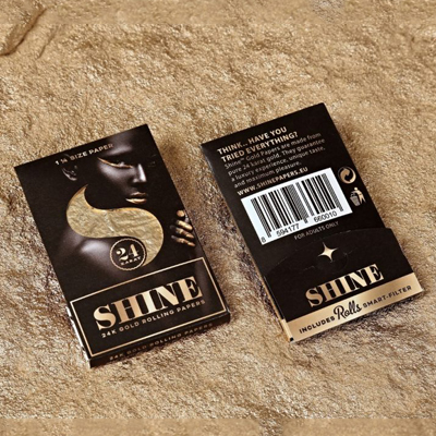 Cigaretov papierik Shine 24K One Sheet Pack