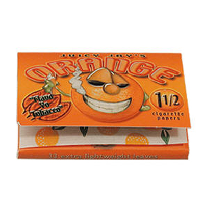 Cigaretov papieriky Juicy Jays 1,1/2 Orange BOX 24ks