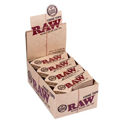 Cigaretov filtre RAW Cone Tips BOX 24ks