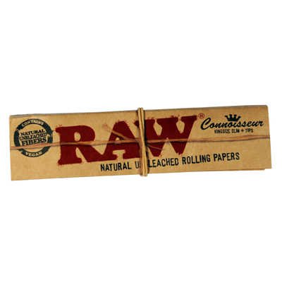 Cigaretov papieriky RAW Connoisseur KS Slim + Filters BOX 24 ks