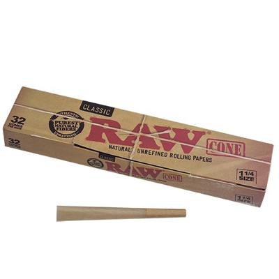 Cigaretov dutinky RAW Cone Basic 1,1/4 32 ks