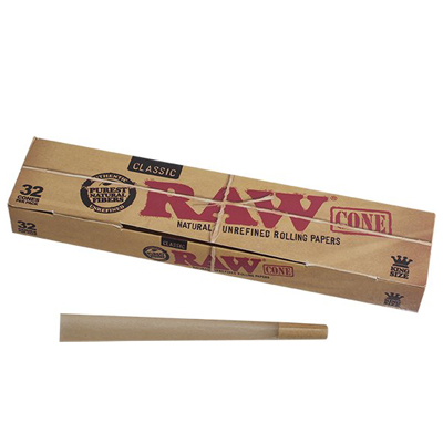 Cigaretov dutinky RAW Cone KS 32 ks