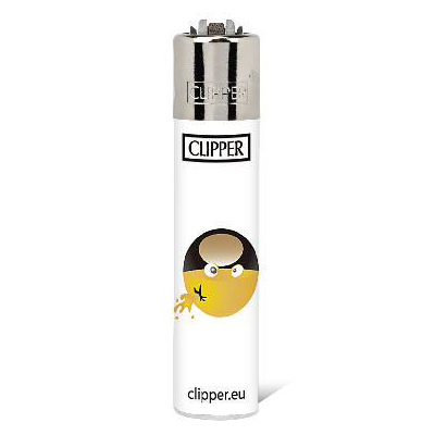 Plynov plniten zapaova Clipper Lighter MINI Emoticons 15. Motv III.
