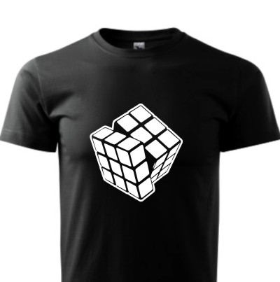 Triko Multistyle Rubiks Cube ierna